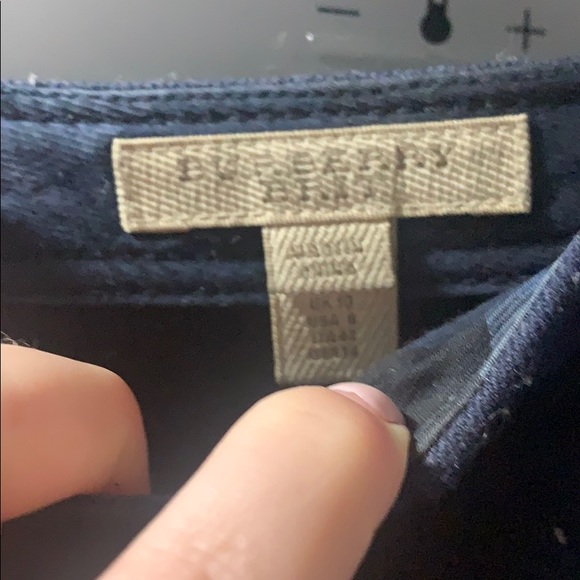 Mini skirt wool blend - BURBERRY BRIT - Picture 7 of 7